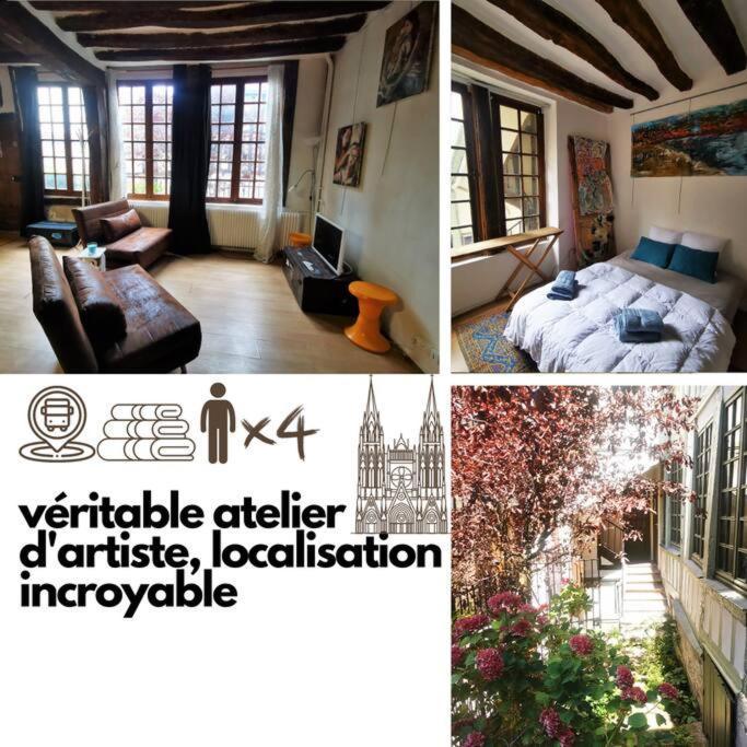 L'Atelier Des Chanoines Rouen Exteriör bild